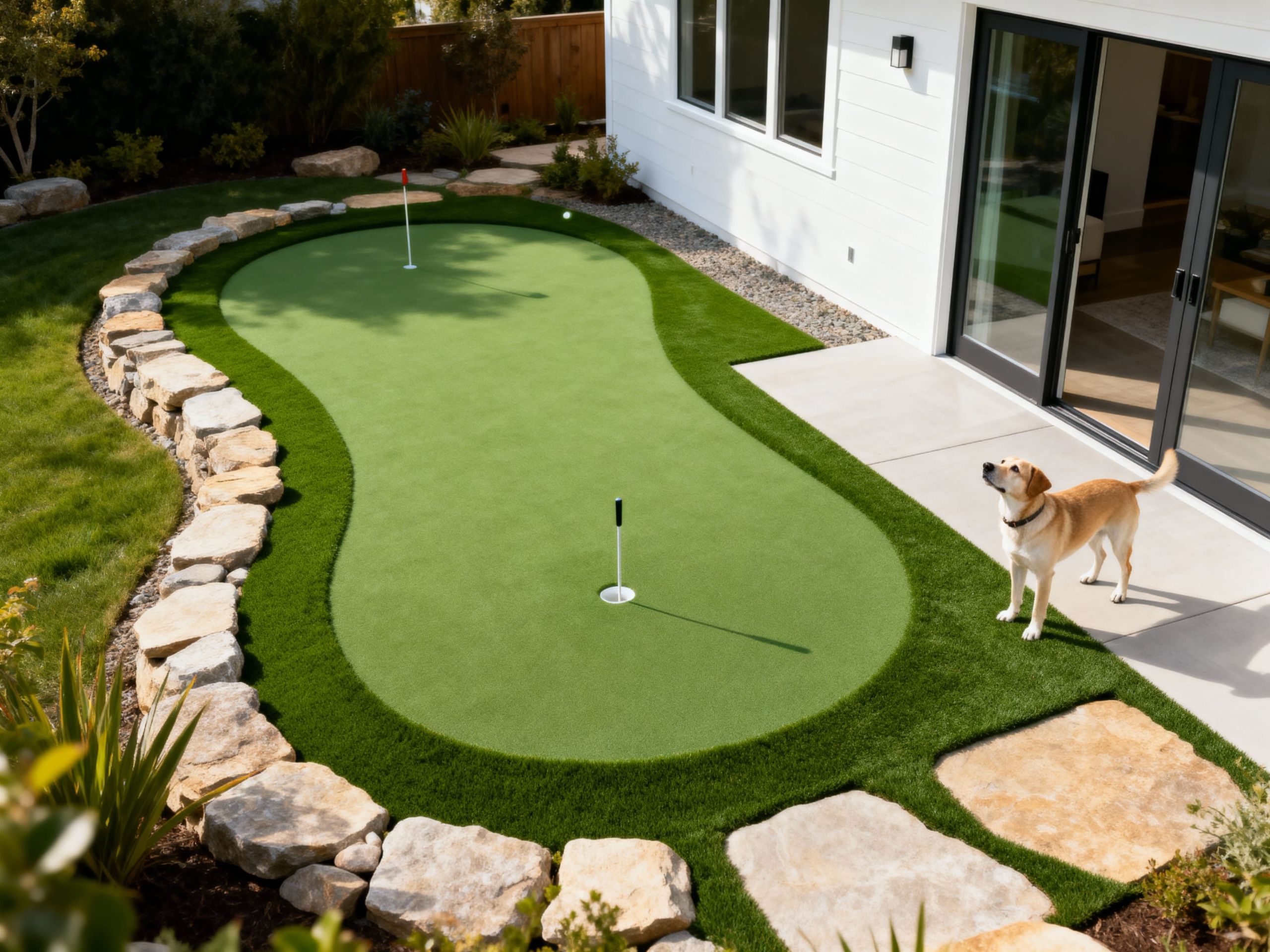 How a Synthetic Grass Putting Green Can Extend Your Golf Season Through Colorado’s Winters